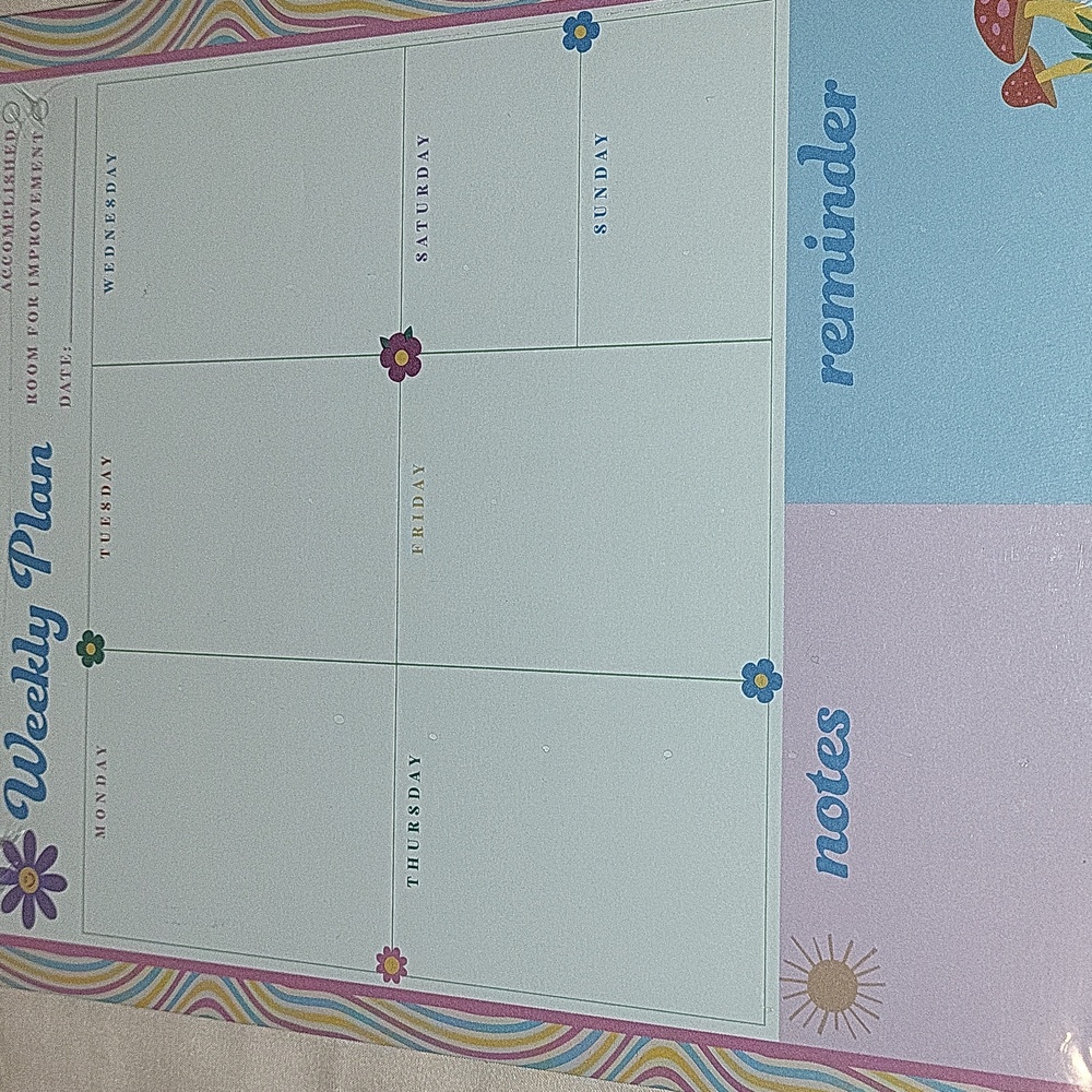 4 Packs Weekly Plan Sheets - Picture 2 of 6